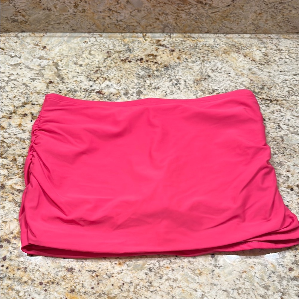 Vibrant Pink Swim Skirt